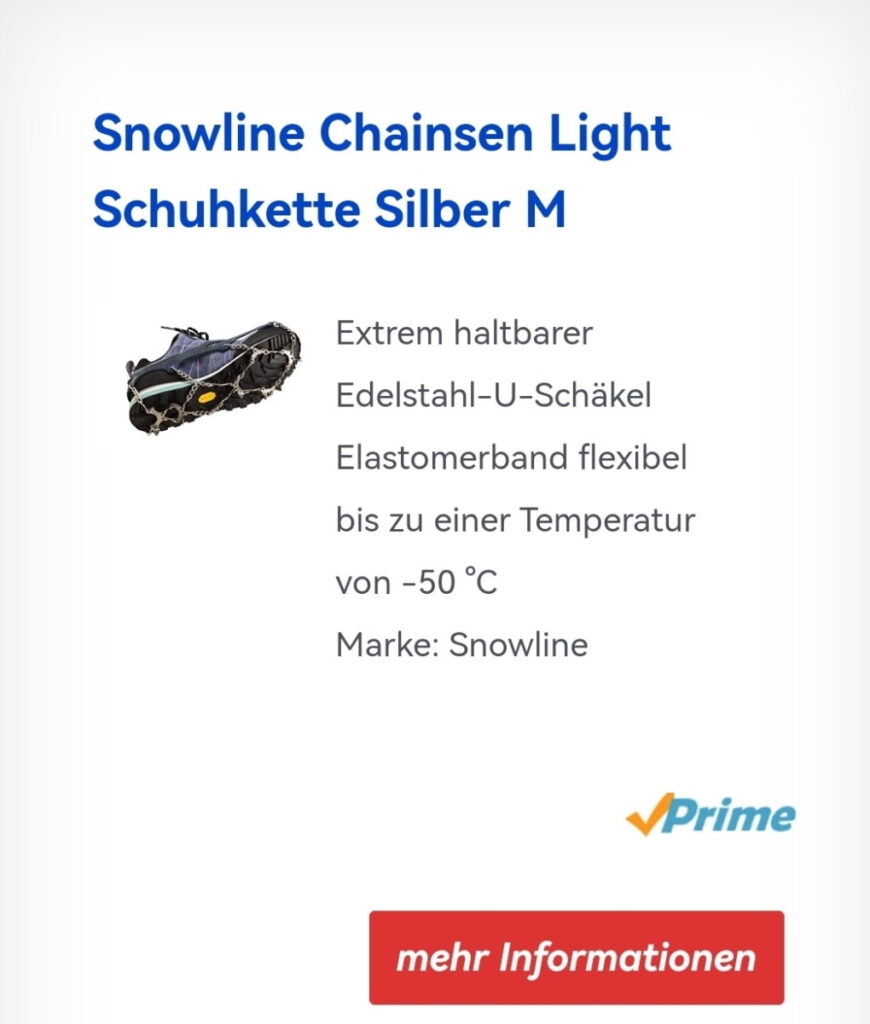 Snowline Chainsen Light